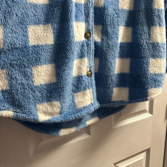 🆕 Time and Tru Women’s Faux Shearling Shacket XXL - Picture 8 of 14